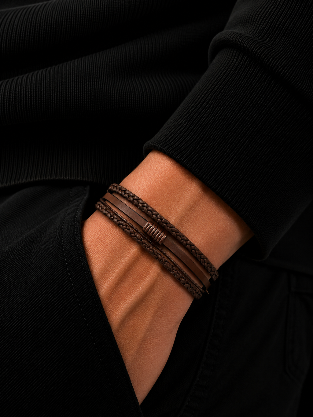 Men's Leather Bracelet