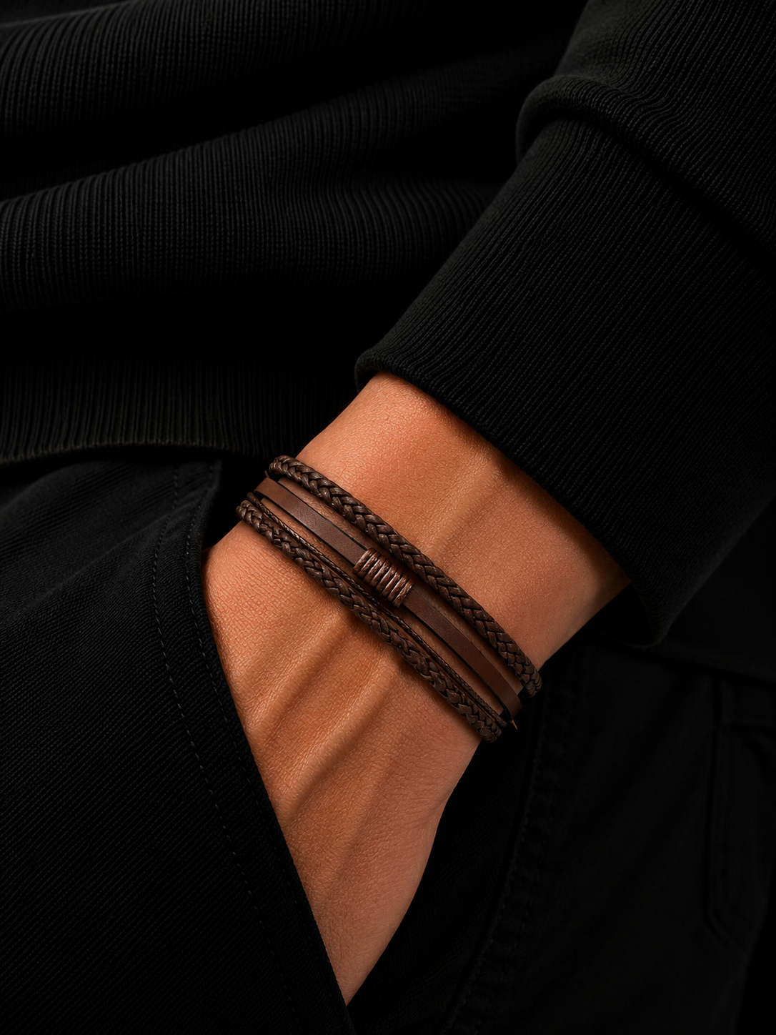 Men's Leather Bracelet
