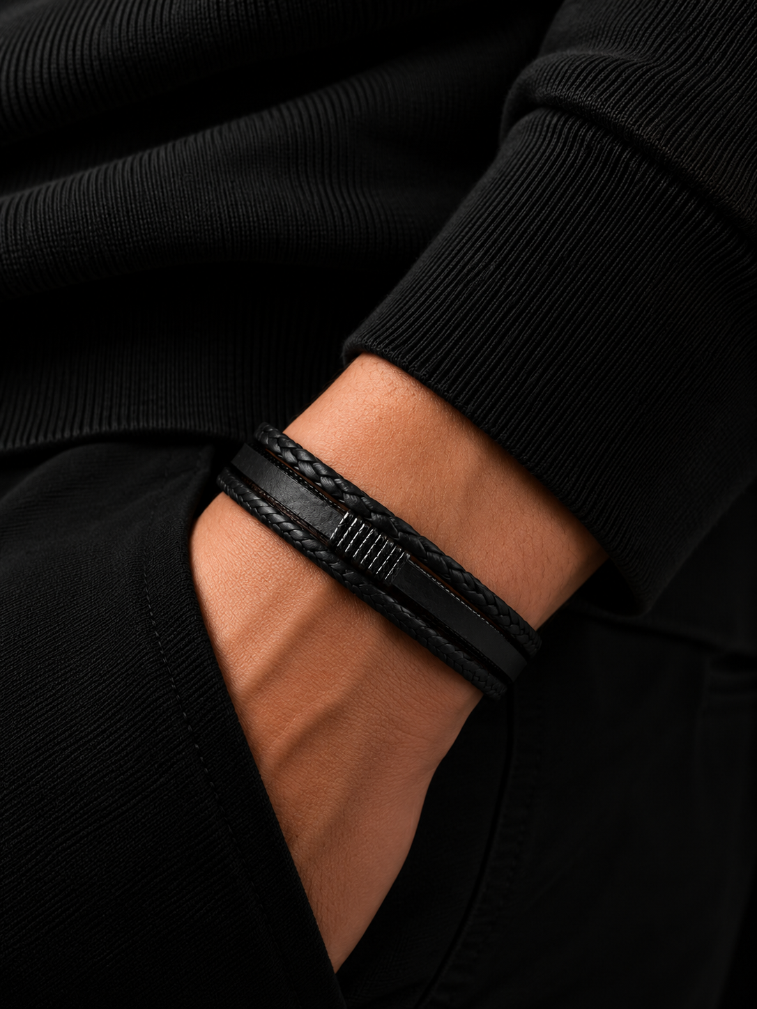 Men's Leather Bracelet