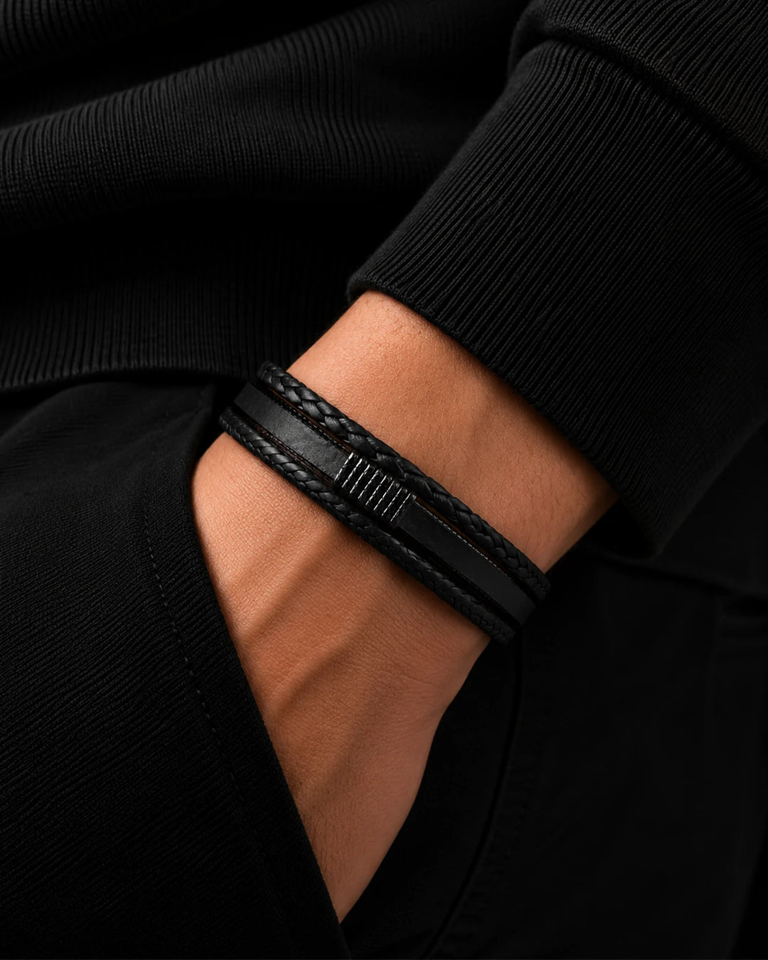 Men's Leather Bracelet