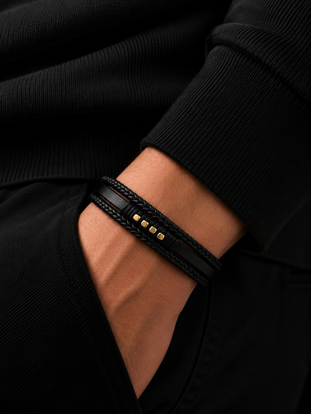 Men's Leather Bracelet