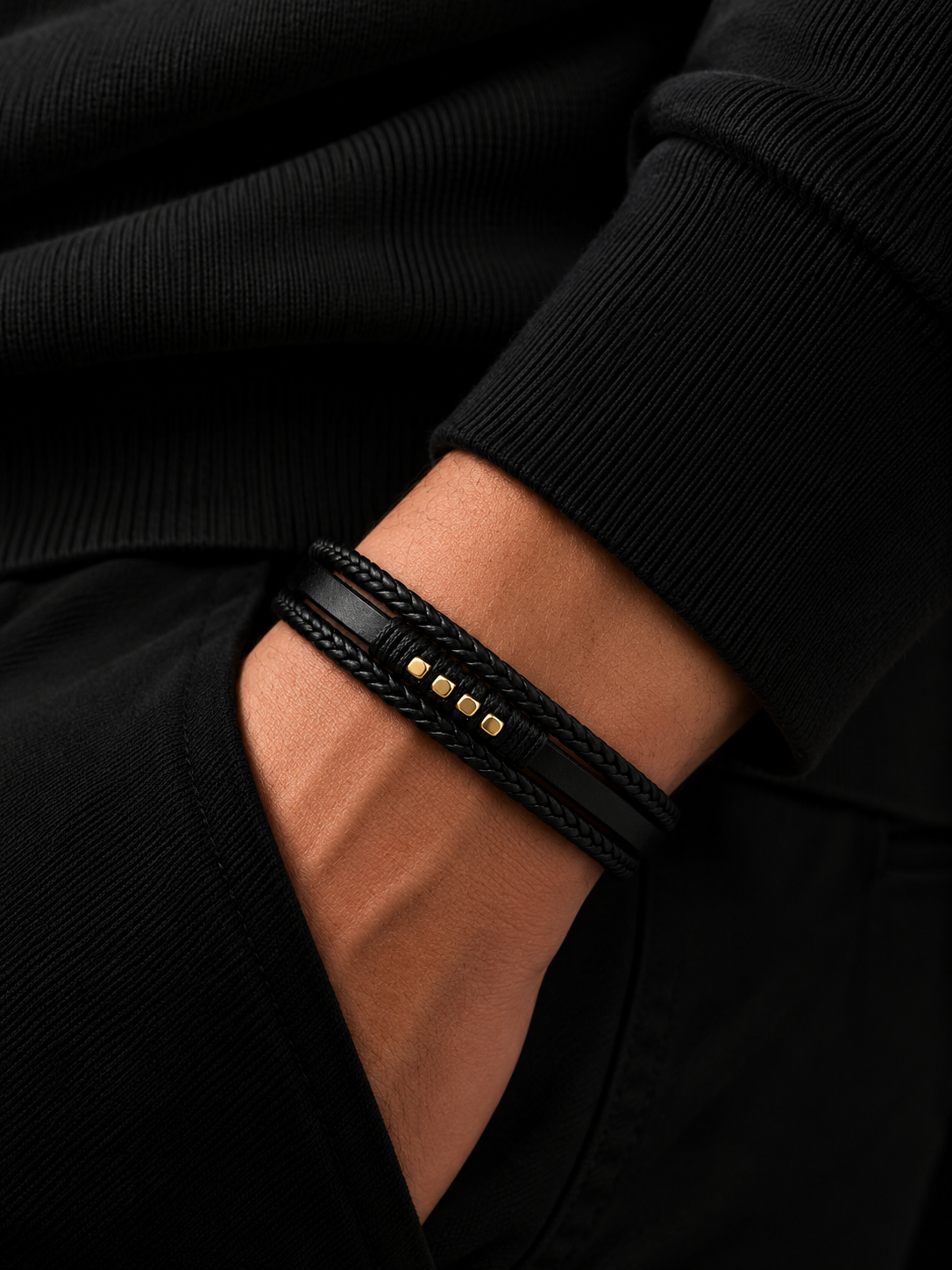 Men's Leather Bracelet