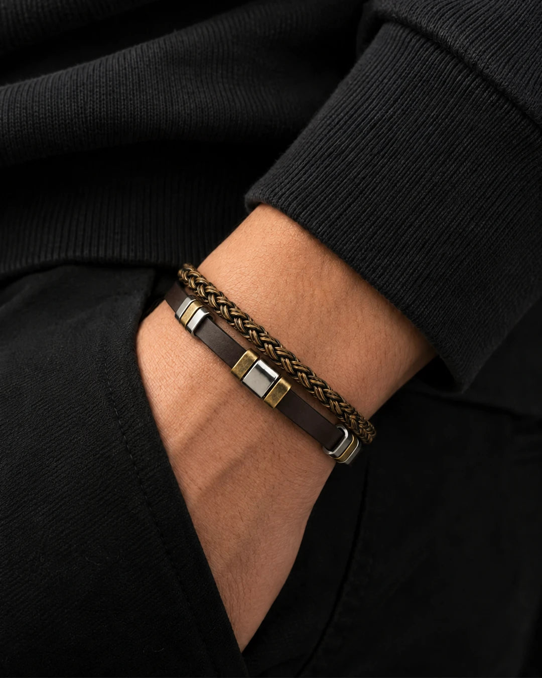 Men's Leather Bracelet