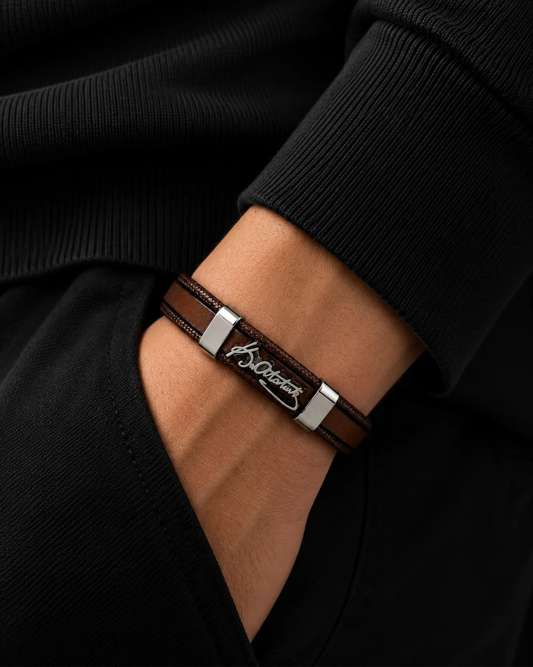 Men's Leather Bracelet