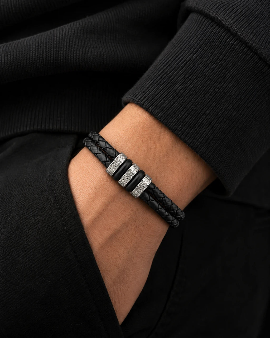 Men's Leather Bracelet