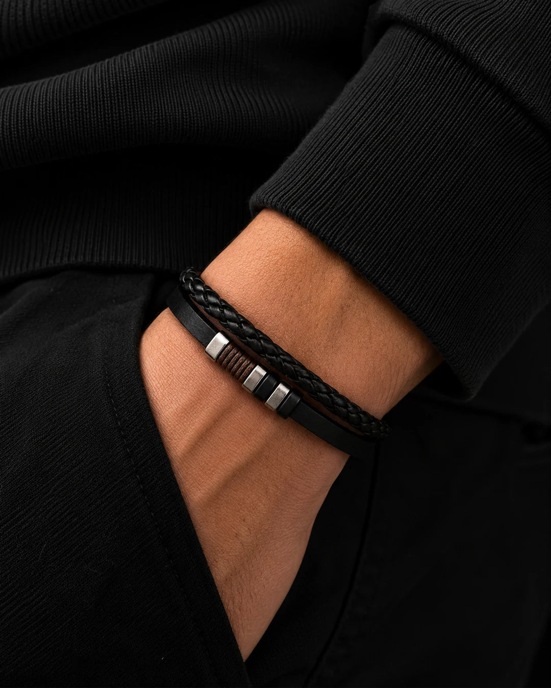 Men's Leather Bracelet