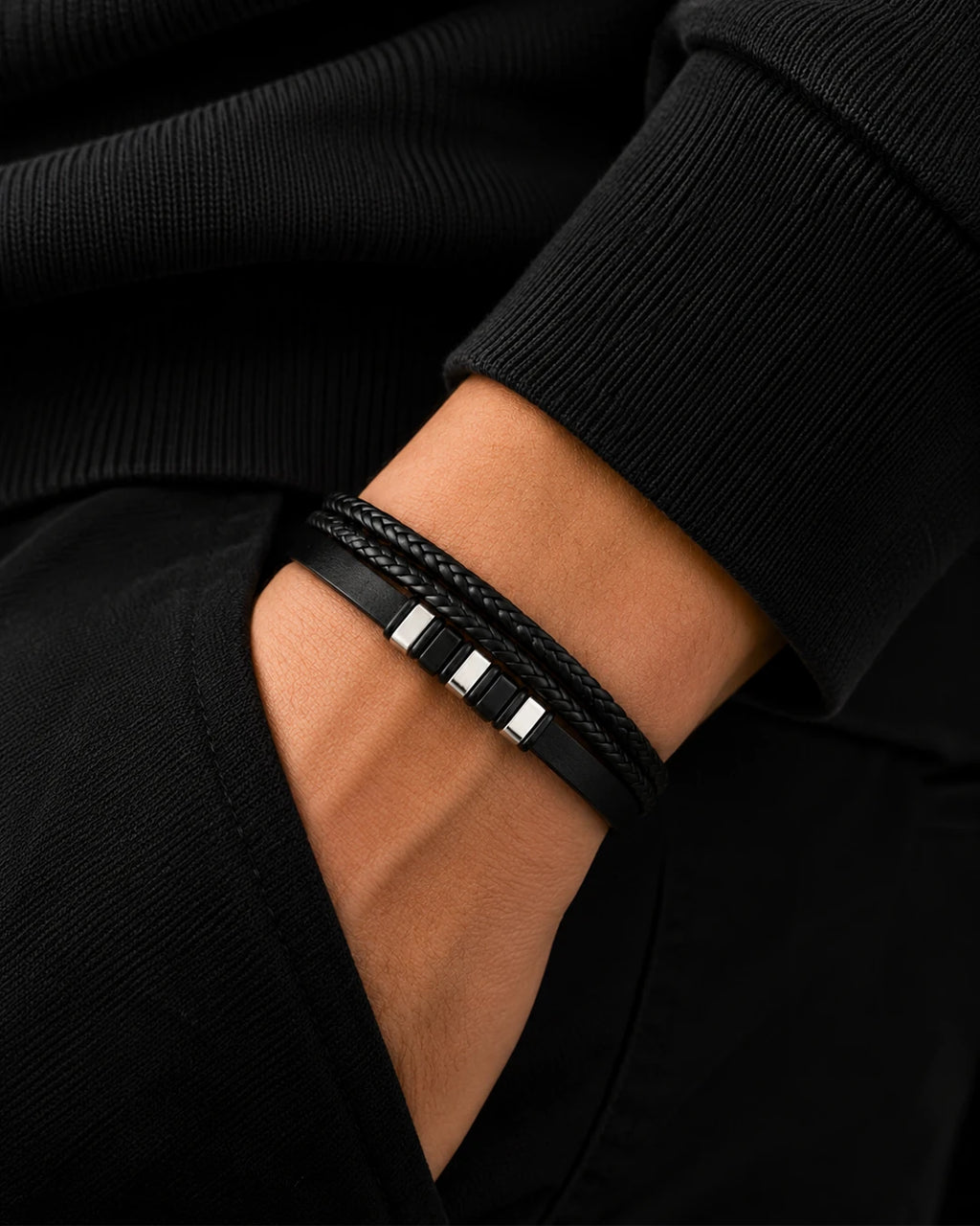 Men's Leather Bracelet