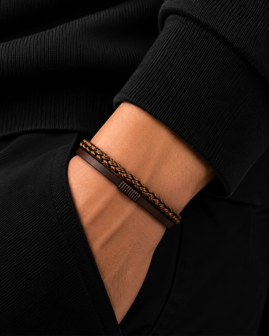 Men's Leather Bracelet