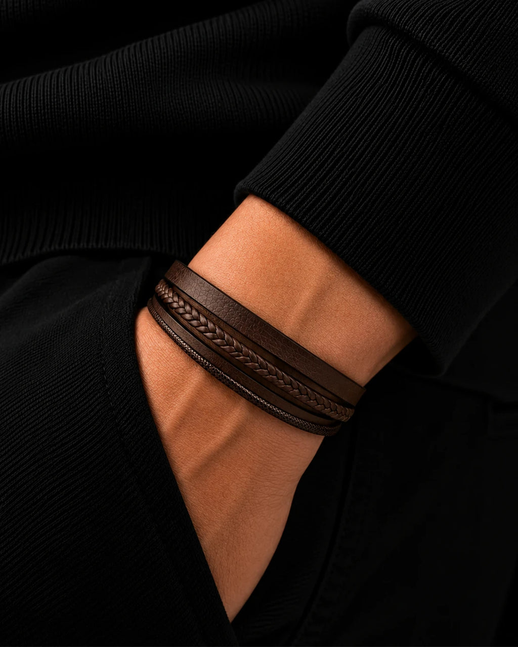 Men's Leather Bracelet