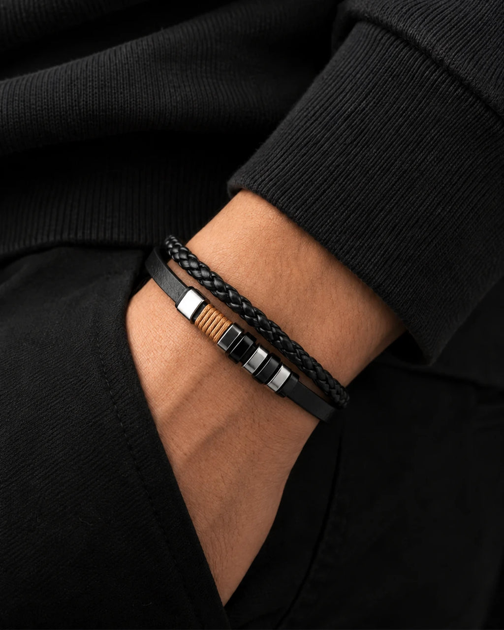Men's Leather Bracelet