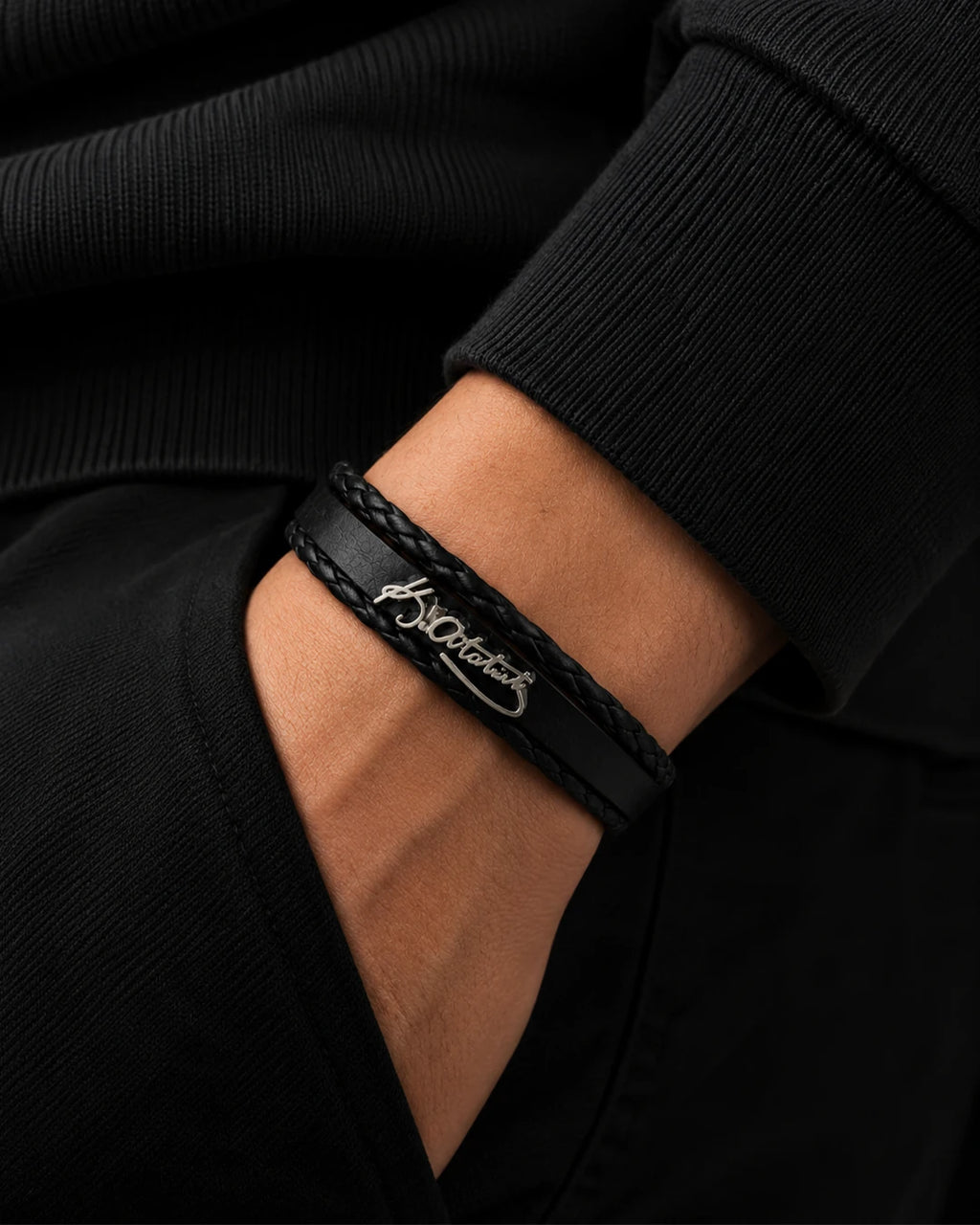 Men's Leather Bracelet